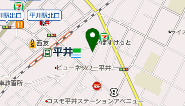 ナビパーク 平井第4の地図画像