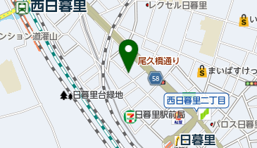 ナビパーク 西日暮里第3の地図画像