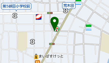 ナビパーク 町屋第5の地図画像