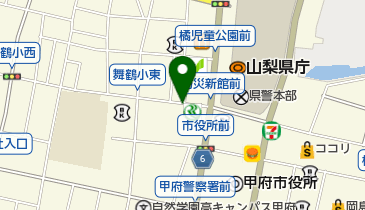 ナビパーク 甲府丸の内第1の地図画像