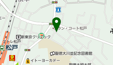 ナビパーク 松戸岩瀬第1の地図画像