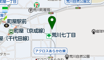 ナビパーク 荒川第8の地図画像