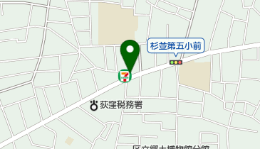 ナビパーク 本天沼第1の地図画像