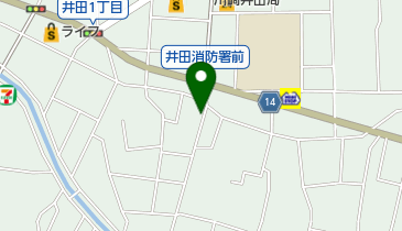 ナビパーク 井田第1の地図画像