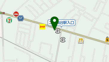 ナビパーク 二和向台第1の地図画像