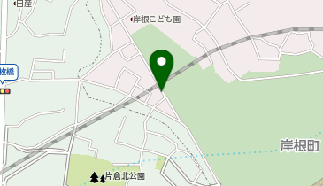 ナビパーク 岸根町第1の地図画像