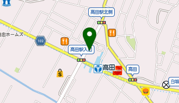 ナビパーク 高田東第3の地図画像