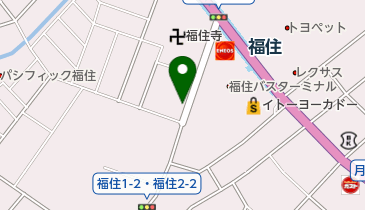 ナビパーク 福住一条1丁目第1駐車場の地図画像