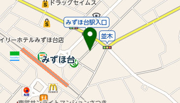 ナビパーク 東みずほ台第7の地図画像