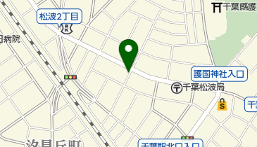 ナビパーク 千葉松波第2の地図画像