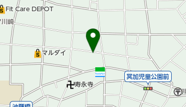 ナビパーク 観音第1の地図画像