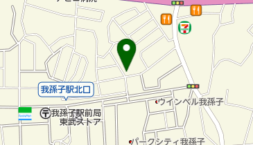 ナビパーク 我孫子第12の地図画像