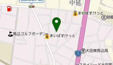 ナビパーク 北馬込第1の地図画像