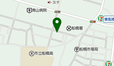 ナビパーク 船橋市場第1の地図画像