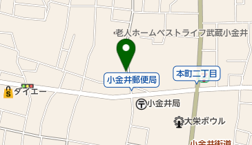 ナビパーク 小金井本町第1の地図画像