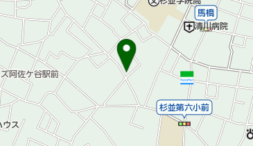 ナビパーク 阿佐谷南第4の地図画像