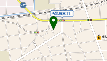 ナビパーク 西亀有第1の地図画像