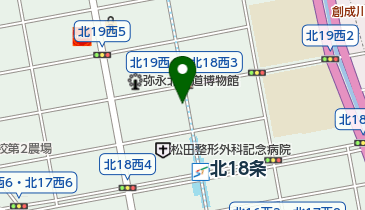 ナビパーク 北18条西4丁目駐車場の地図画像