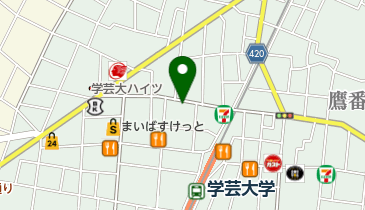 ナビパーク 鷹番第6の地図画像