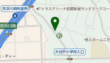 ナビパーク 上小田中第4の地図画像