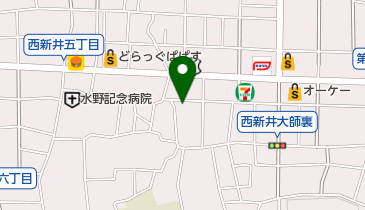 ナビパーク 西新井第4の地図画像