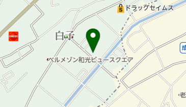 ナビパーク 和光白子第1の地図画像