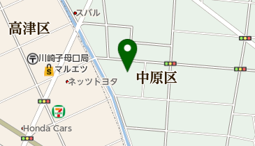 ナビパーク 下小田中第7の地図画像