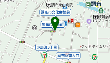 ナビパーク 調布小島町第4(ゆうゆうナビパーク)の地図画像