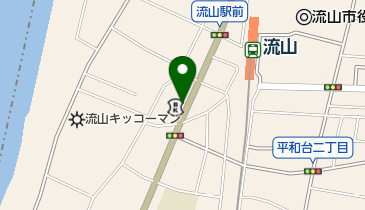 ナビパーク 流山第2の地図画像