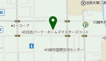 ナビパーク 木月大町第2の地図画像