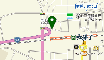 ナビパーク 我孫子第13の地図画像