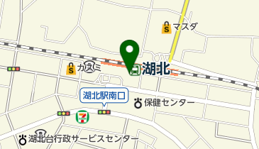 ナビパーク 湖北台第4の地図画像