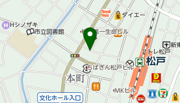 ナビパーク 松戸本町第2の地図画像