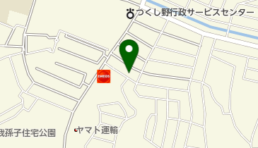 ナビパーク 我孫子つくし野第1の地図画像