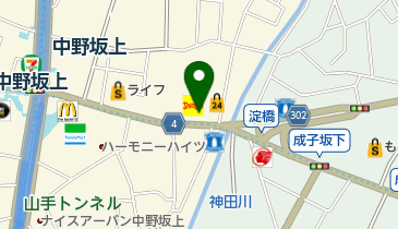 ナビパーク 中野中央第7の地図画像