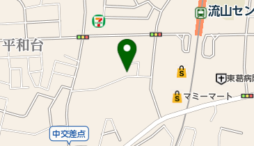 ナビパーク 流山前平井第1の地図画像