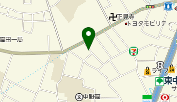 ナビパーク 東中野第7の地図画像