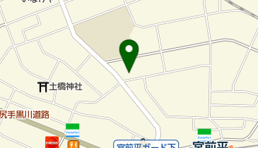 ナビパーク 宮前平第1の地図画像