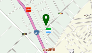 ナビパーク 川越熊野町第1の地図画像