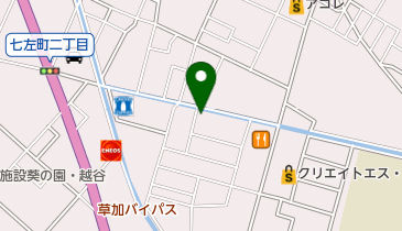 ナビパーク 新越谷第1の地図画像