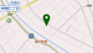 ナビパーク 北越谷第2の地図画像