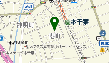 ナビパーク 港町第1の地図画像