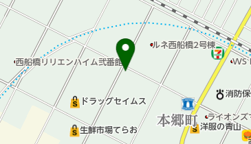 ナビパーク 船橋本郷町第1の地図画像