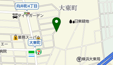 ナビパーク 大東町第1の地図画像