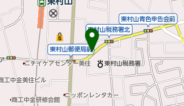 ナビパーク 東村山本町第1の地図画像