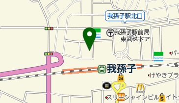 ナビパーク 我孫子第14の地図画像