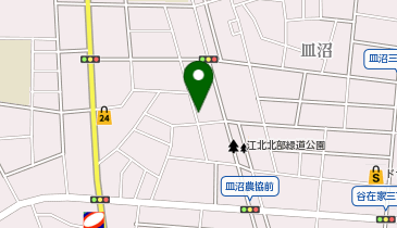 ナビパーク 皿沼第1の地図画像