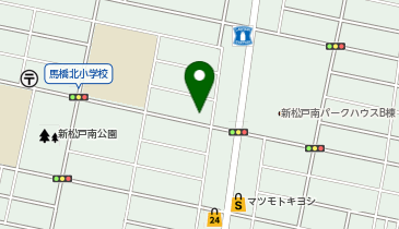 ナビパーク 新松戸南第1の地図画像