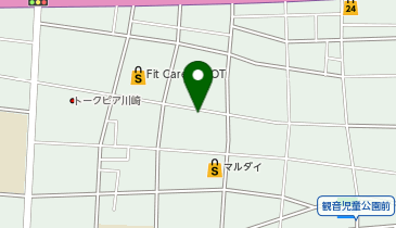 ナビパーク 観音第3の地図画像