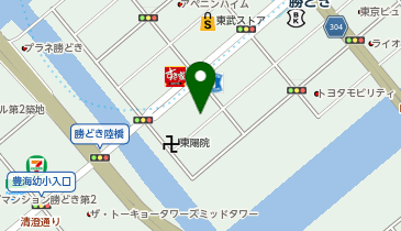ナビパーク 勝どき第5の地図画像